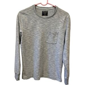 Womens XS ABERCROMBIE & FITCH LONG SLEEVE POCKET SHIRT